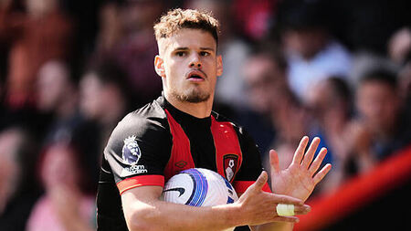 Liverpool agree €47m fee for Bournemouth left-back Milos Kerkez