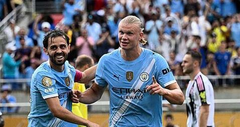 Erling Haaland hits 300th career goal as Man City cruise past Juventus