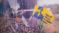 Rossies make their presence felt at Glastonbury