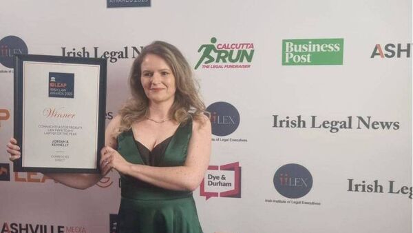 Law firm run by County Roscommon woman wins major regional award