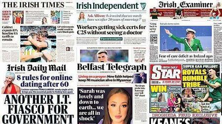 What the papers say: Monday's front pages