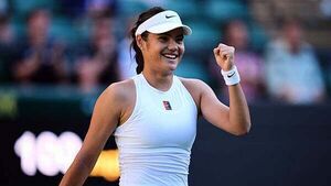 Emma Raducanu sails through ‘awkward’ battle of Britain in Wimbledon opener Emma Raducanu sails through ‘awkward’ battle of Britain in Wimbledon opener