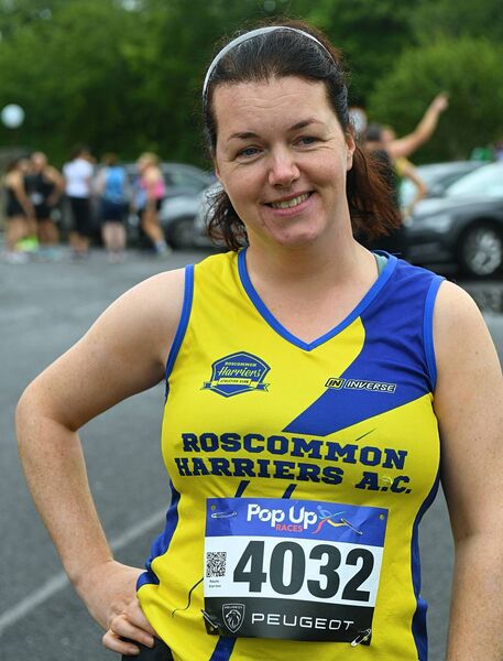 Aoife Hegarty, Roscommon Town took part in the Roscommon Harriers 10-Mile Road Race last weekend. Pic: Gerard O’Loughlin