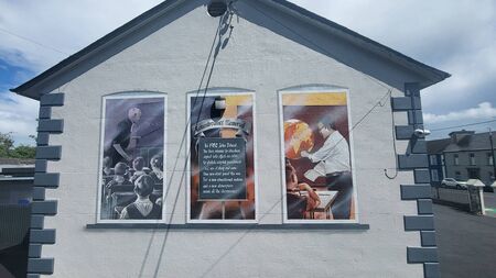 County Roscommon mural remembers abolition of corporal punishment in schools
