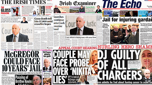What the papers say: Thursday's front pages What the papers say: Thursday's front pages
