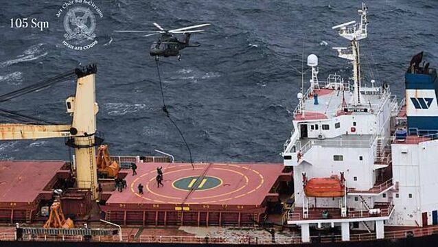 Dramatic footage of the country's largest drugs seizure released