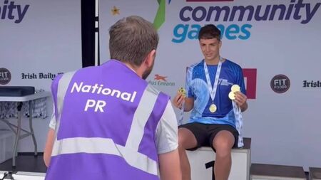 Roscommon swimmer wins incredible fifth successive gold medal at Community Games National Finals