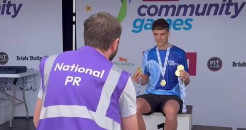 Roscommon swimmer wins incredible fifth successive gold medal at Community Games National Finals