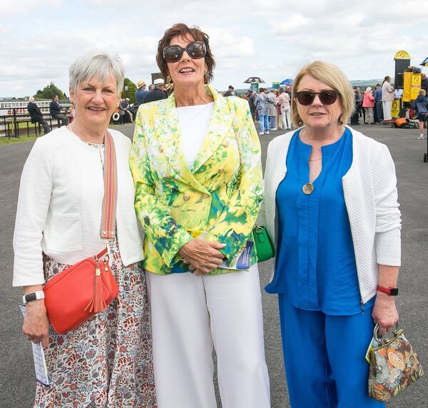 Pictured at the Roscommon Races on Monday evening last were Caitriona O'Brien, Helen Earley and Ann Murphy all from Roscommon Town. 