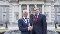 Council Cathaoirleach meets An Tánaiste at Government Buildings