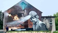 Stunning miners mural unveiled in Arigna to mark special anniversary