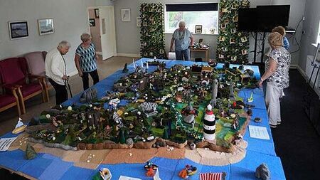 Women seek home for 12ft by 11ft woollen map of Ireland