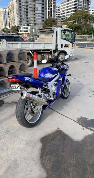 The Yamaha R6 motorbike was among the items stolen.