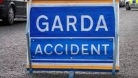 Emergency services at scene of road traffic collision in County Roscommon