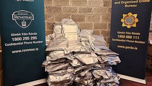 Man arrested and cannabis worth €1.6 million seized Man arrested and cannabis worth €1.6 million seized