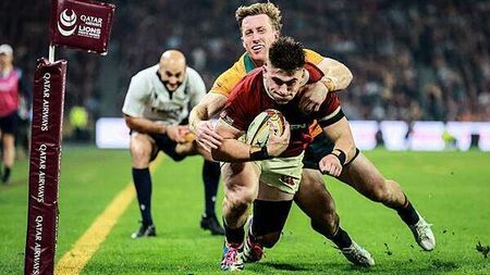 Lions dominate early to down Wallabies 27-19 in first test