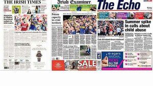 What the papers say: Monday's front pages What the papers say: Monday's front pages
