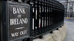 Bank of Ireland pre-tax profits fall by third in first half of year Bank of Ireland pre-tax profits fall by third in first half of year