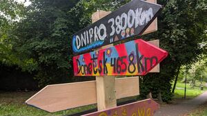 Disappointment expressed after Palestine sign taken from park