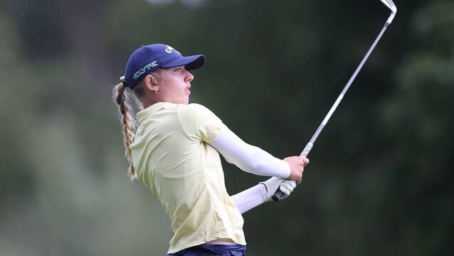 <p>Olivia Costello was part of the Irish girl's team that won a bronze medal in the European Amateur Team Championships held at Slaley Hall. Picture: INPHO/Tom Maher</p>