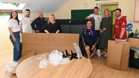 County Roscommon business and GAA club team up to give creche a helping hand