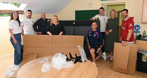 County Roscommon business and GAA club team up to give creche a helping hand