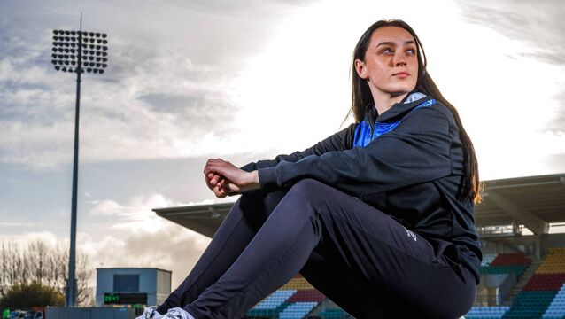 <p>Kayleigh Shine will be hoping to help Athlone Town AFC to secure a famous Champions League win this evening. Picture: INPHOJames Crombie</p>