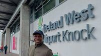 Former world boxing champion spotted at Ireland West Airport