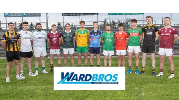 Players from the 12 clubs that will be trying to win the Jamesie Murray Cup and become this year's intermediate football champions over the coming months in King and Moffatt Dr. Hyde Park ahead of championship lift-off this weekend. Picture: Courtesy of Roscommon GAA