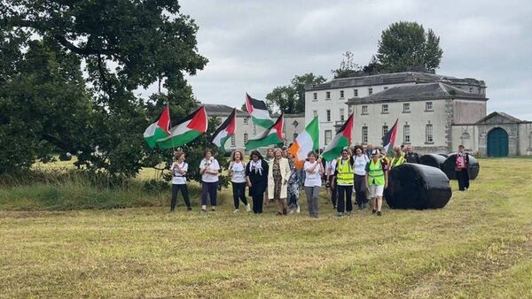 Watch as County Roscommon group begin 165km walk for Palestine