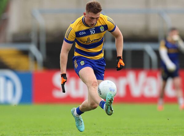 Dylan Ruane, alongside his brothers Conor and Luke, were on the Glaveys' starting 15 and were key players in their side's two-point victory against Western Gaels on Friday evening. Picture: INPHO/Leah Scholes