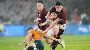 Lions fail in bid for series whitewash as Australia win 22-12 in stormy Sydney