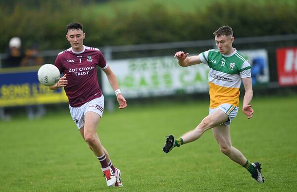 Dylan Gaughan (left) led by example as Tulsk withstood a determined St. Michael's challenge.