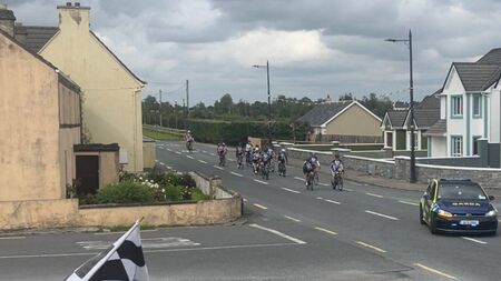 Charity cycle from Northampton enters County Roscommon