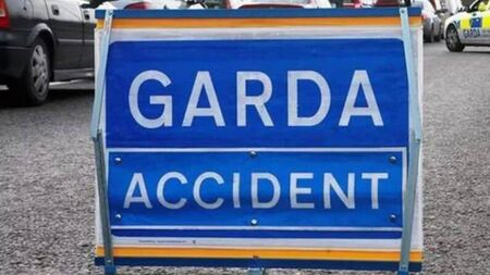 Emergency services at scene of road traffic collision in County Roscommon
