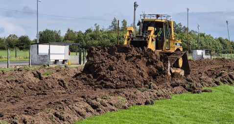 Work begins on Roscommon GAA Club’s new pitch 
