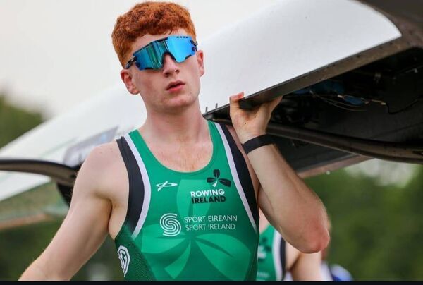 Richard Heaslip produced a strong showing in the Men’s Coxless Four at the U-19 World Rowing Championships.