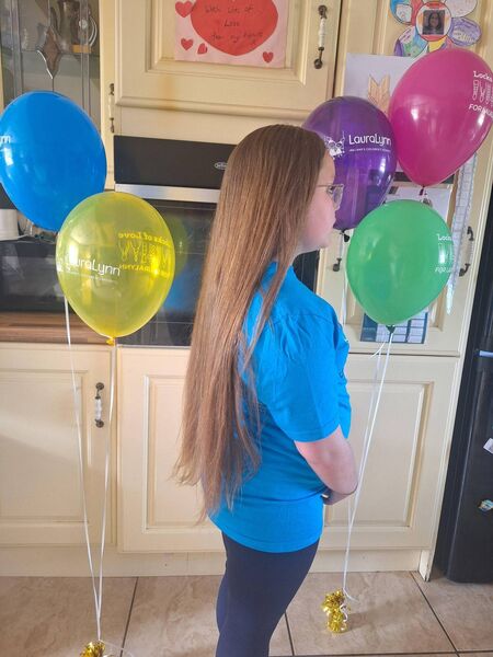 Ten-year-old Ava Dolan from Roosky prior to having 19 inches of her hair cut off in aid of the Rapunzel Foundation. Ten-year-old Ava Dolan from Roosky prior to having 19 inches of her hair cut off in aid of the Rapunzel Foundation.