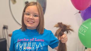 Roosky girl is a cut above for a good cause Roosky girl is a cut above for a good cause