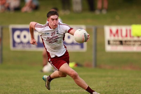Daire Cregg made a welcome return to Boyle colours against Castlerea St. Kevin's, scoring six points from play on Saturday evening. Picture: Bernie O'Farrell