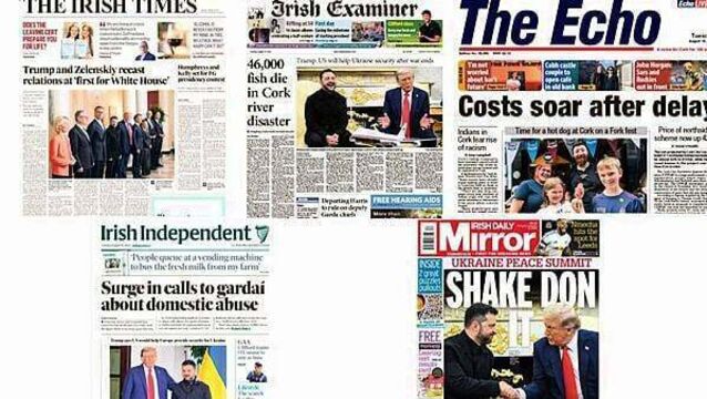 What the papers say: Tuesday's front pages