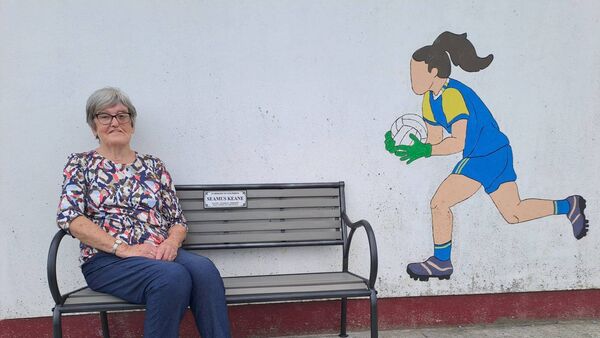 Local GAA club unveils memorial bench in honour of “great clubman”
