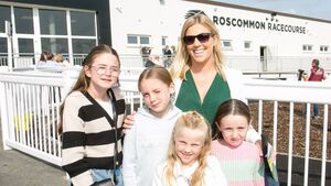 Ready for off at Roscommon Racecourse  this evening