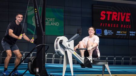 County Roscommon Olympian helps launch inaugural Strive Fitness Race