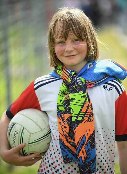 Pádraig Pearses supporter, Meabh Finneran, enjoying the recent senior hurling championship action in Woodmount. Picture: Gerard O'Loughlin Pádraig Pearses supporter, Meabh Finneran, enjoying the recent senior hurling championship action in Woodmount. Picture: Gerard O'Loughlin