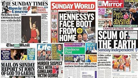 What the papers say: Sunday's front pages