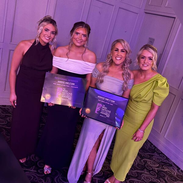 Headerz Hair Studio in Ballaghaderreen won the national and regional awards at The Nation's Hair and Beauty awards. Headerz Hair Studio in Ballaghaderreen won the national and regional awards at The Nation's Hair and Beauty awards.