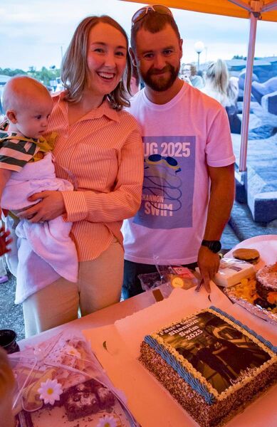 Paul is pictured with his wife Hazel and his baby son Conán. Pic: Mark Kelly Paul is pictured with his wife Hazel and his baby son Conán. Pic: Mark Kelly
