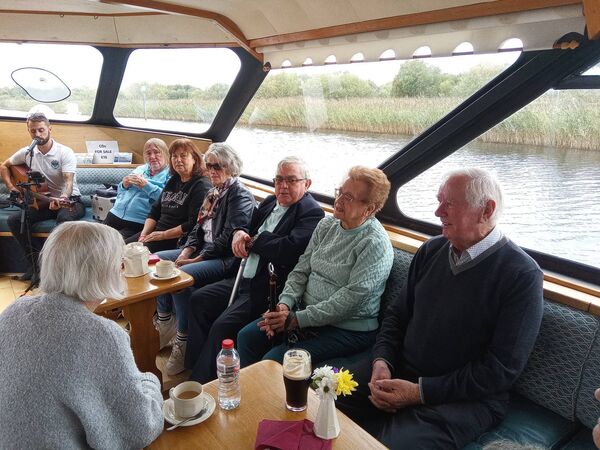 A trip down the River Shannon for Boyle seniors.