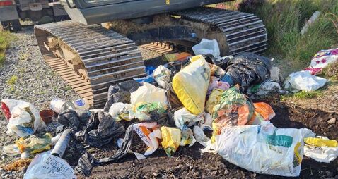 Tonnes of illegally dumped waste removed by the council